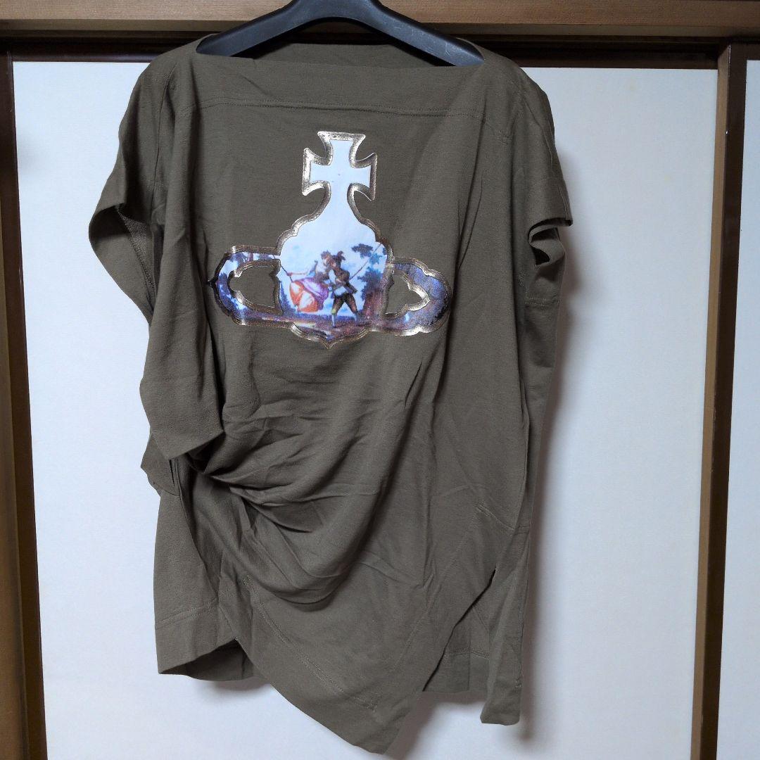 新品　ヴィヴィアン・ウエストウッド　ビッグオーブ　変形カットソー　絵画