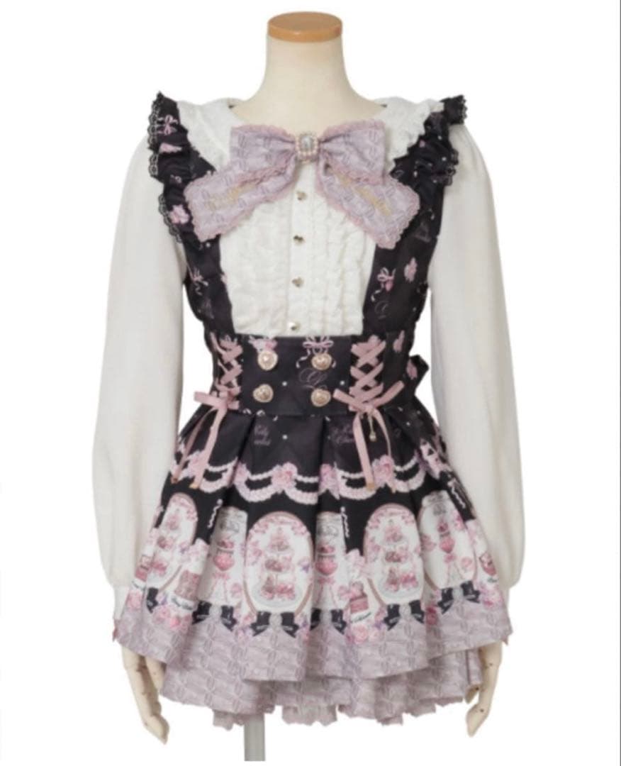 LIZLISA Melty chocolate セットアップ ブラック