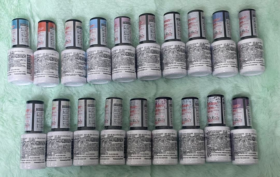 ジェルネイル ダイソー セリア　TGCコラボ　廃盤