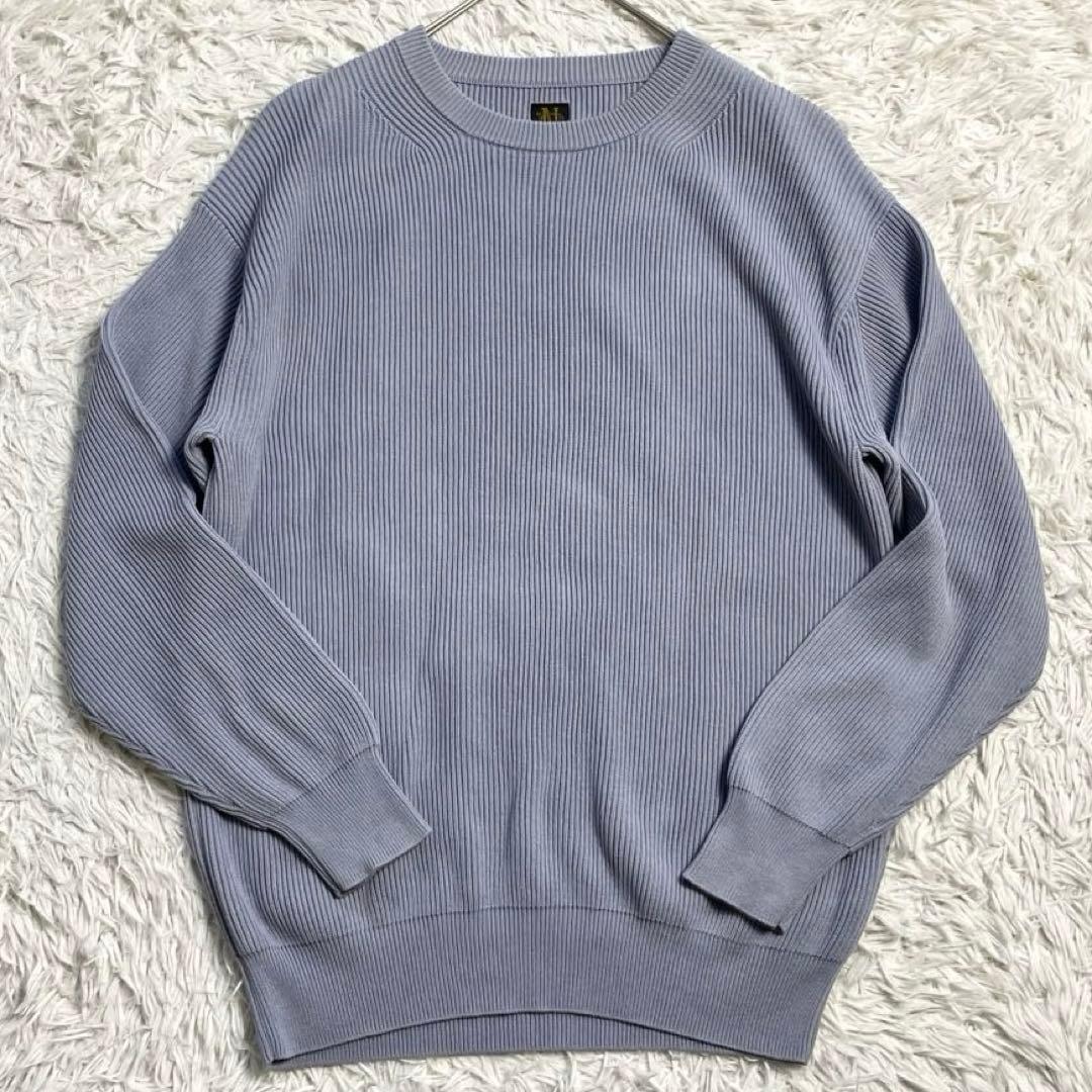 トップス BATONER SIGNATURE COTTON CREW NECK KNIT