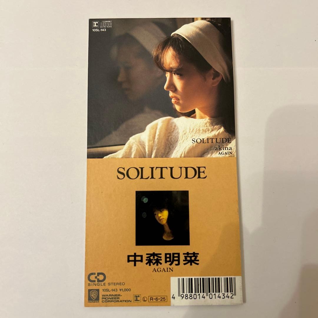 中森明菜　AGAIN シングルCD