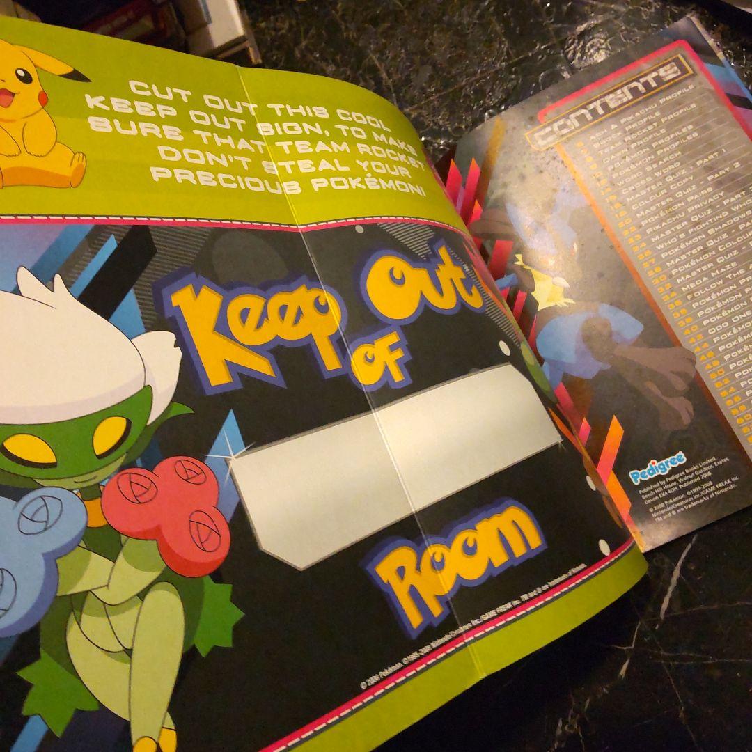 ポケモン 洋書 シール付き Pokémon Diamond Pearl２００８年