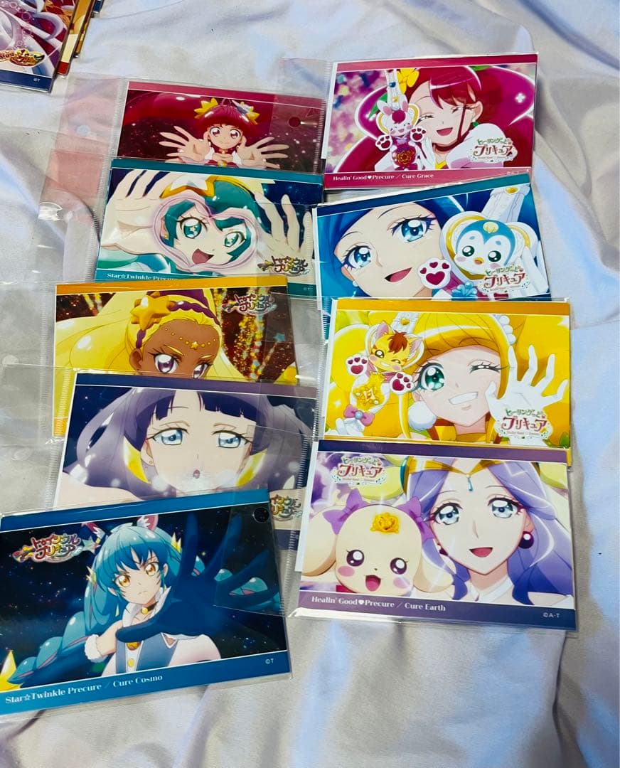 プリキュア プリティストア 場面写変身ブロマイド オールスターズ コンプ 81種