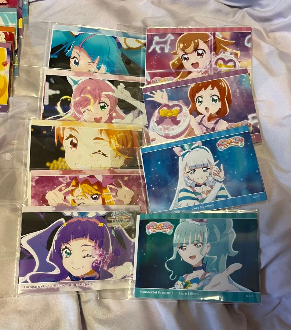 プリキュア プリティストア 場面写変身ブロマイド オールスターズ コンプ 81種