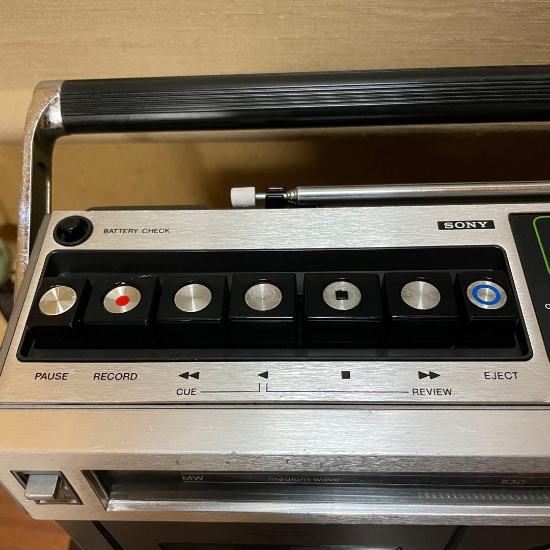 SONY／ラジカセ／CF-1980V／メンテ済み／メンテセット／外装美品