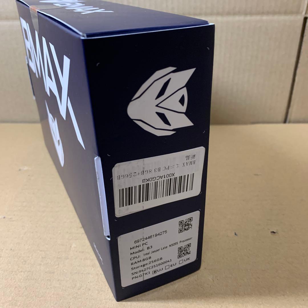 山田　新品未開封 Bmax ミニpc B3 8GB+256GB