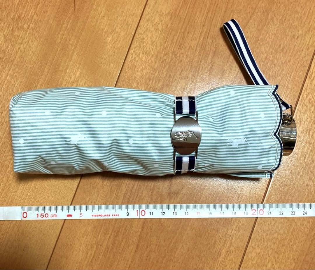 【POLO RALPH LAUREN】ラルフローレン　晴雨兼用折りたたみ日傘