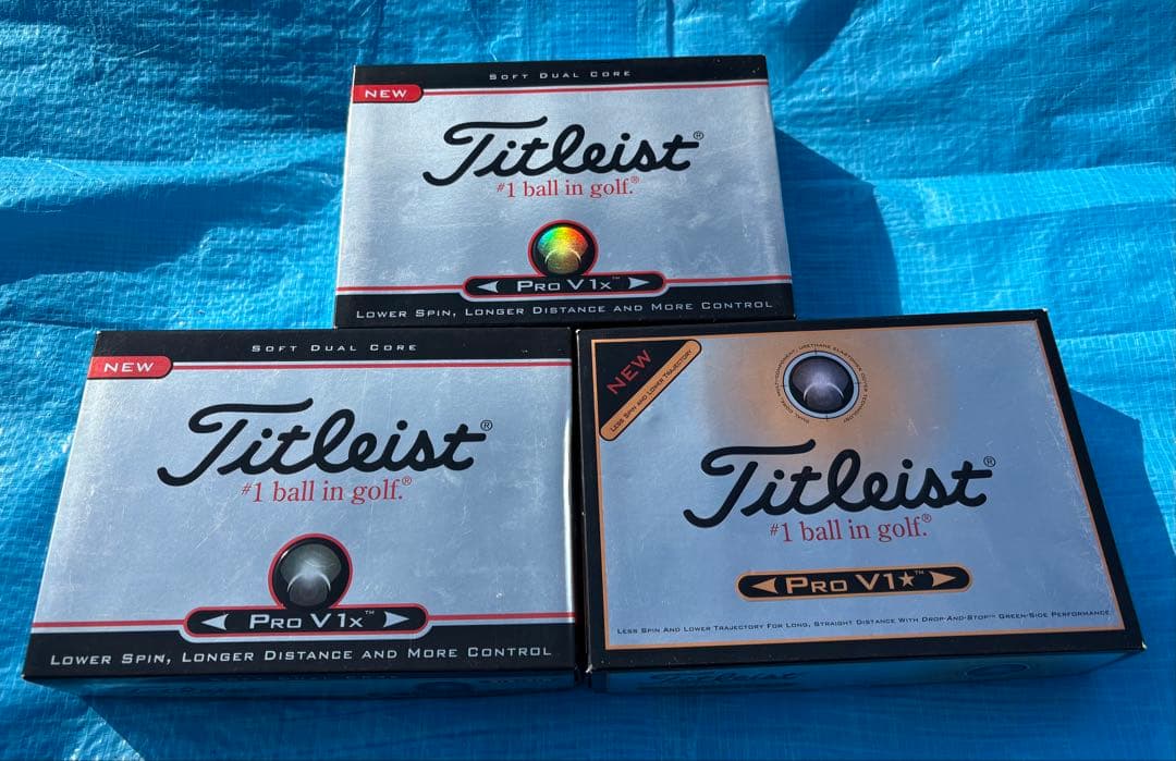 Titleist Pro V1x ゴルフボール 3箱