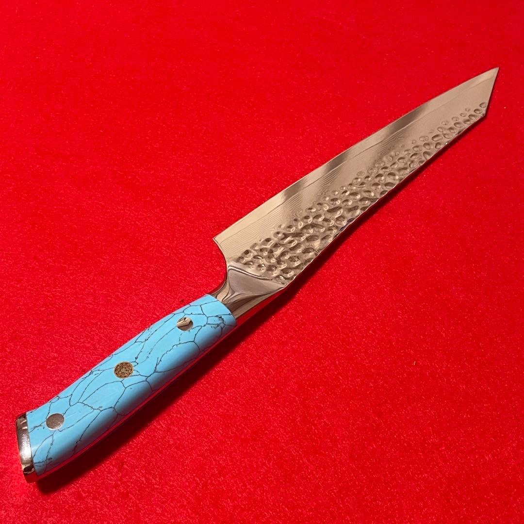 牛刀　VG10 ダマスカス　切付