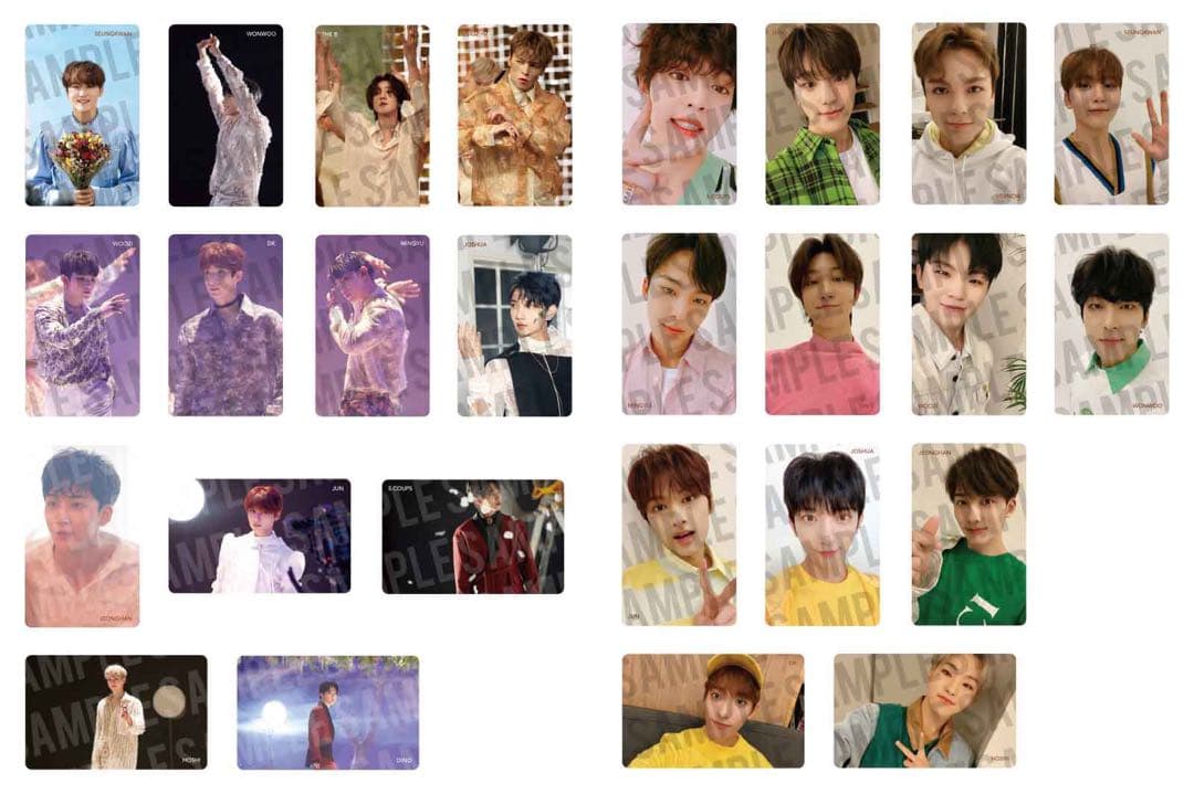 SEVENTEEN 舞い落ちる花びら HMV 26枚コンプセット