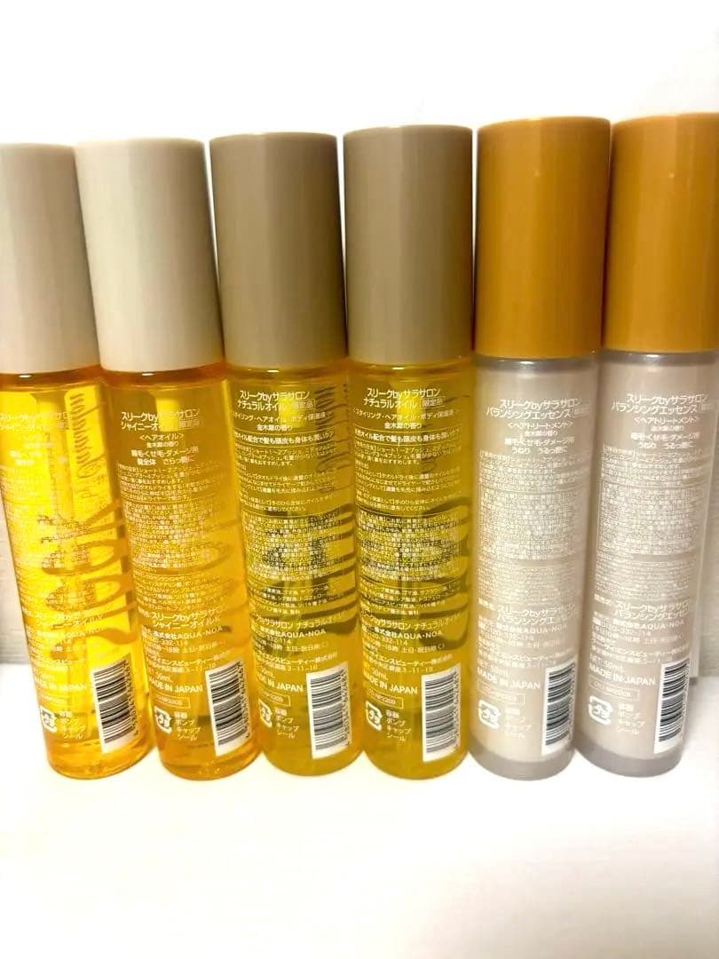 【新品・未使用】スリーク　ヘアオイル　金木犀の香り　６個セット