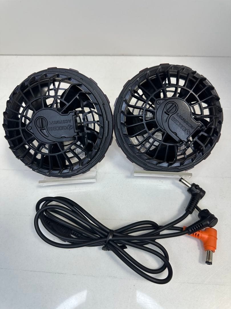 02#空調服　バートル　エアークラフト　19Vファンセット