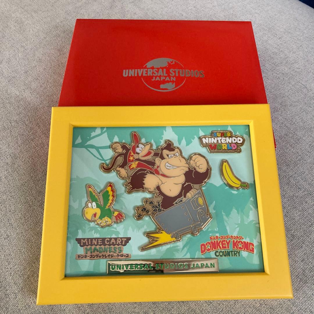 ドンキーコング　バッジセット　オブジェ　非売品
