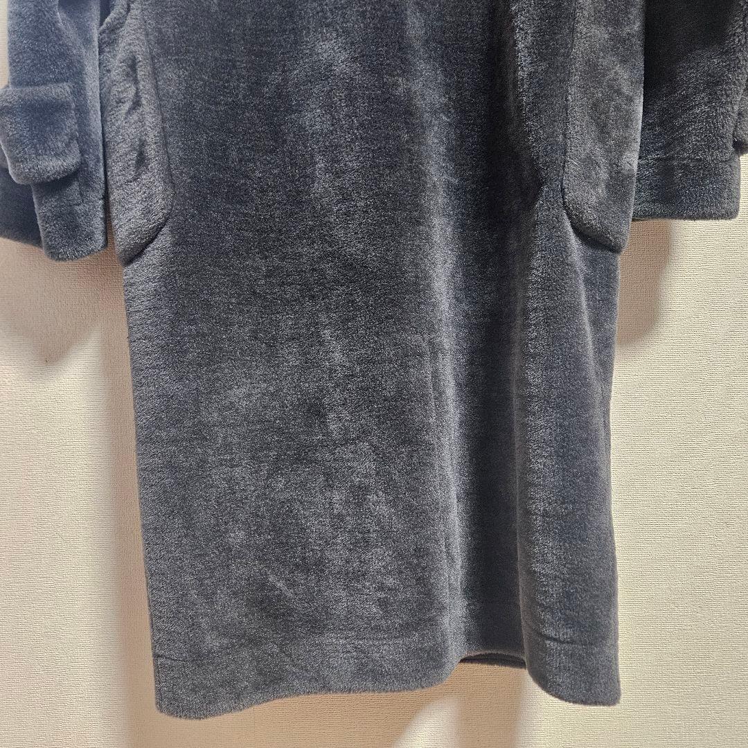 美品　FURFUR ファーファー　ボアダッフルコート グレー　ロング