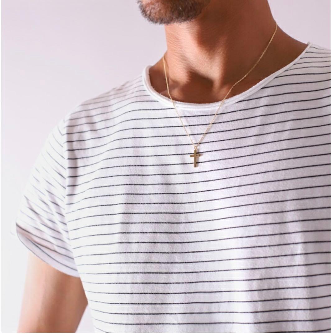 18金 クロスペンダントトップ k18 レディース メンズ ギフト 新品未使用