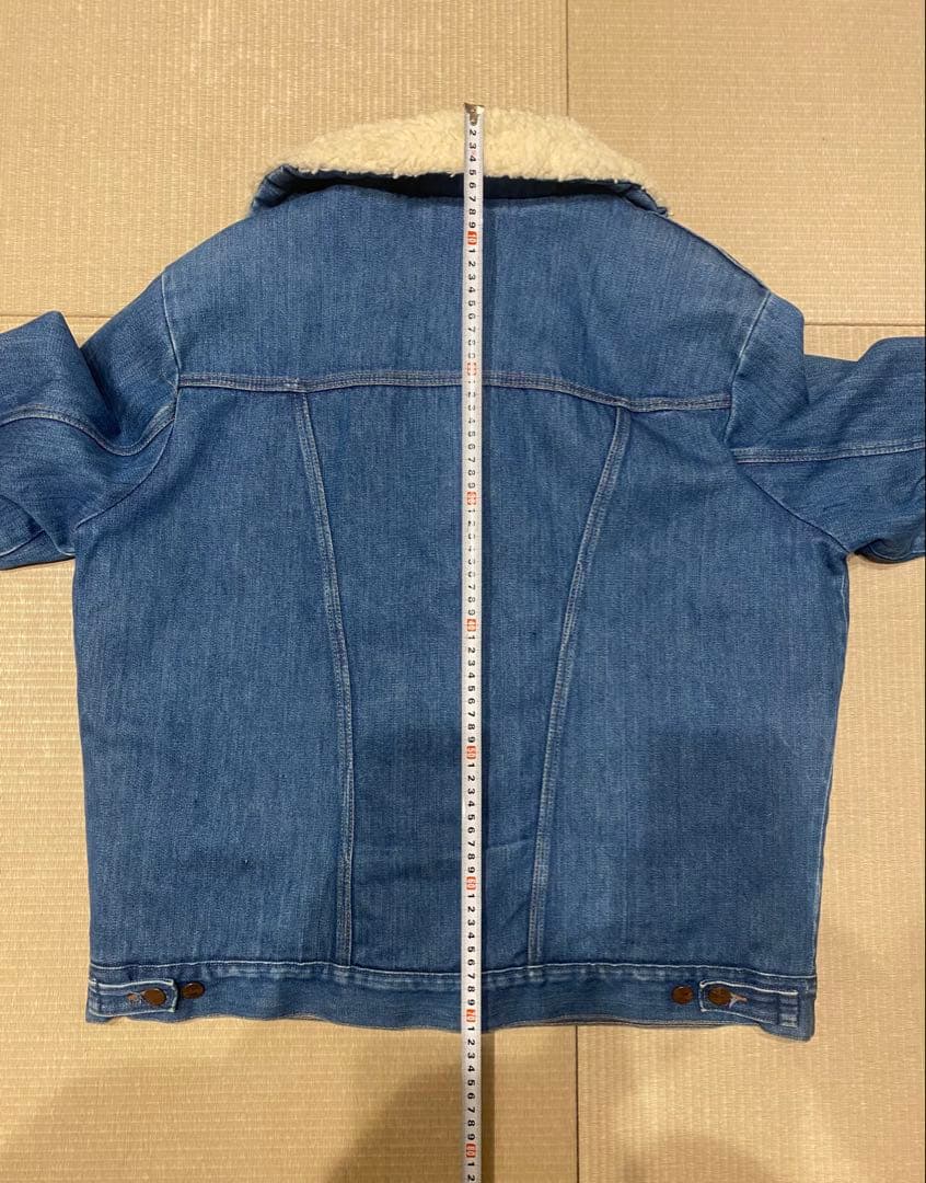 ア*サ様 70s〜80 sWrangler ボア襟付きGジャンXL