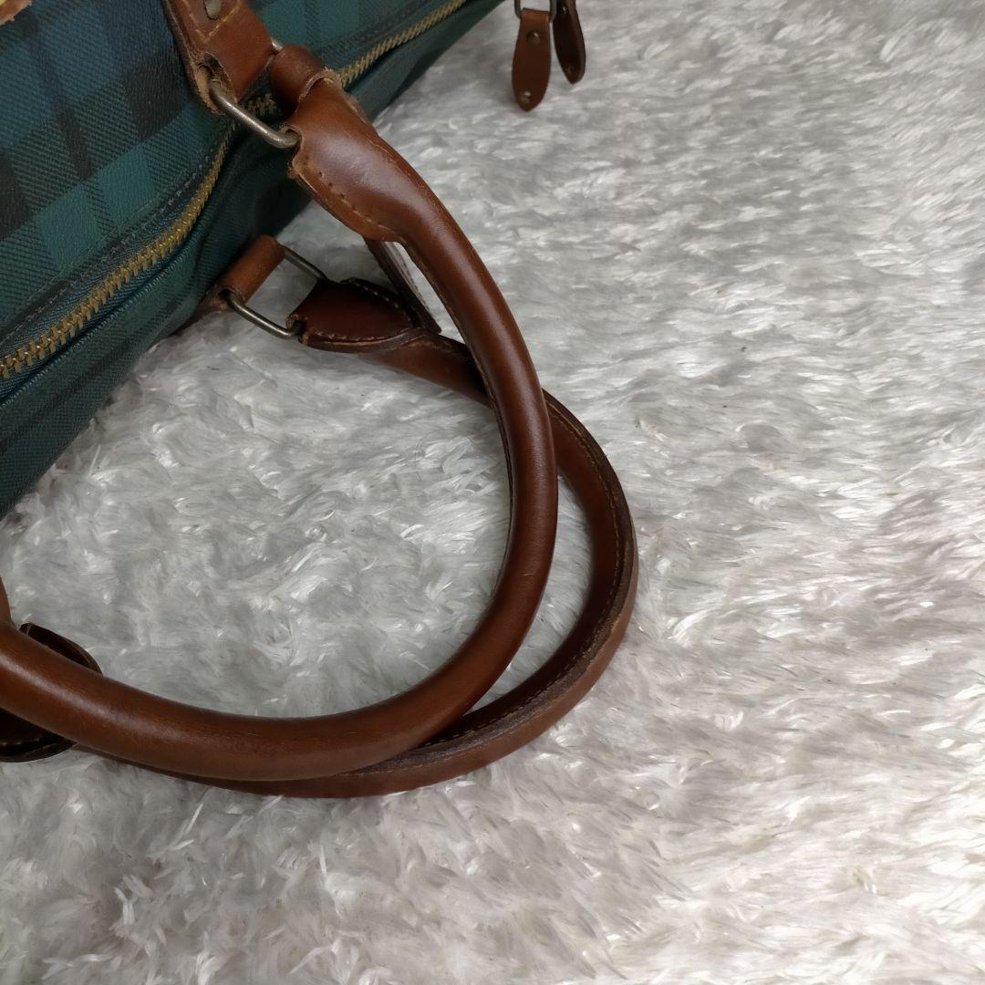 けん希少ポロラルフローレン ボストンバッグ　2way PVC レザー大容量