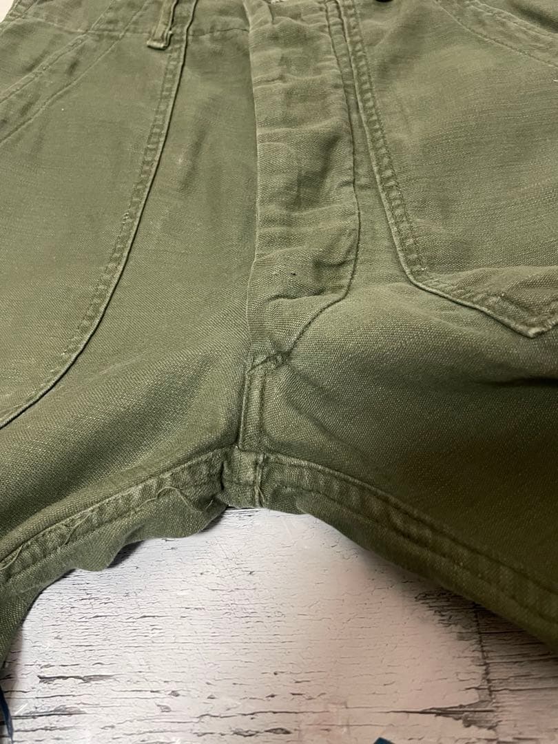 60s 米軍 OG107 ベイカーパンツ ヴィンテージ DSA100-3310