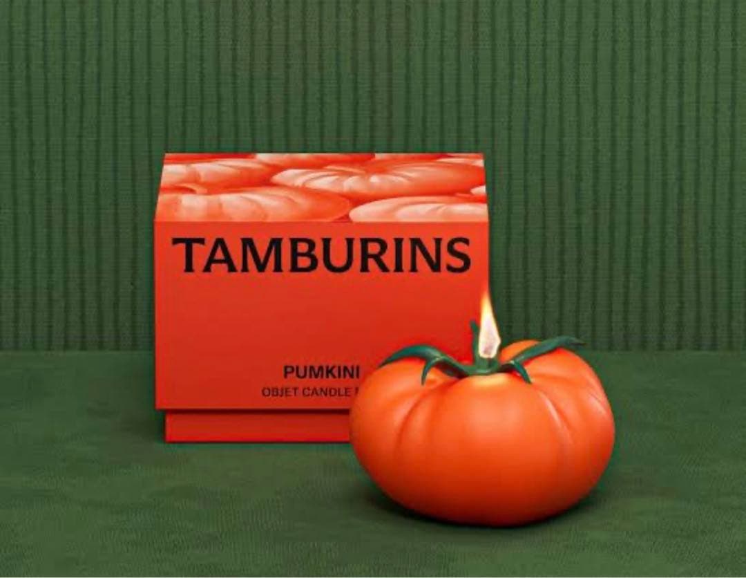 限定タンバリンズパンプキニキャンドルTAMBURINSPUMKINIcandle