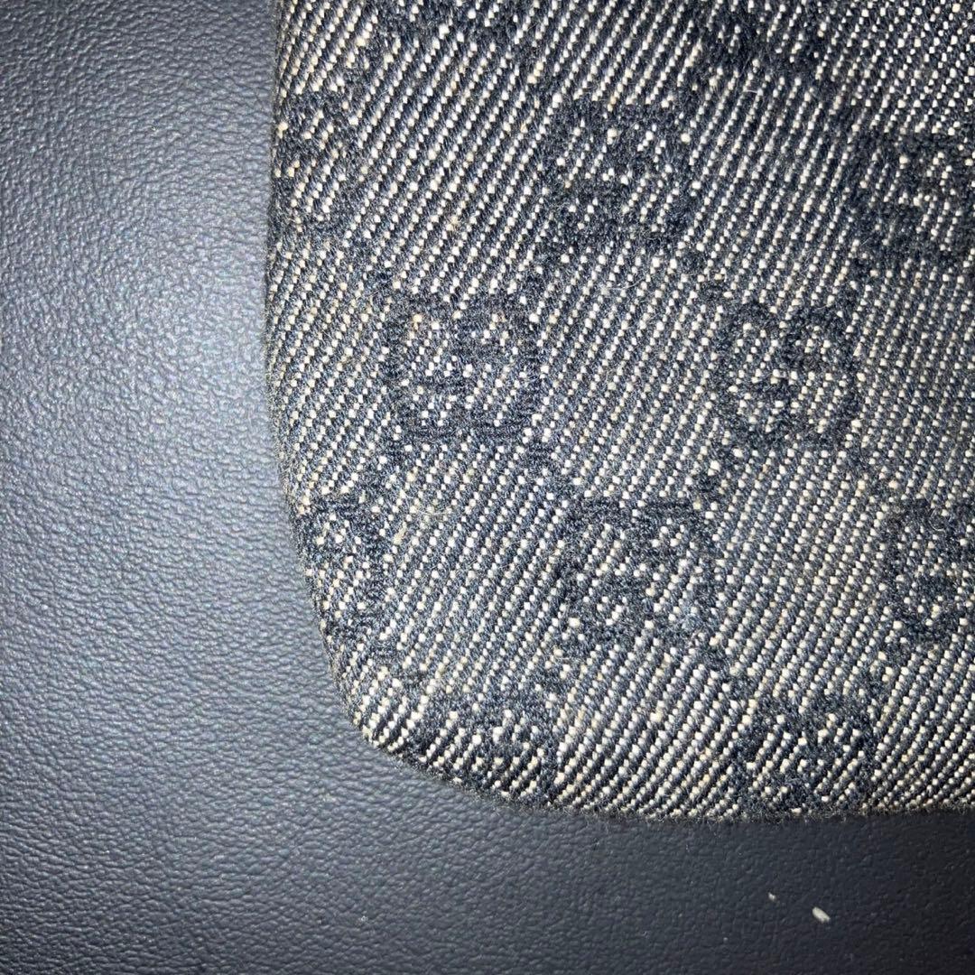 専用　良品　グッチ ボディバッグ GG キャンバス レザー ウエストポーチ