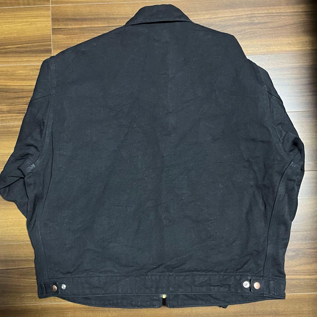 ジャケット・アウター BLACK DENIM ZIP SHORT JACKET comoli 3