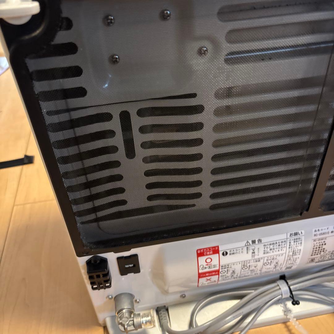 柴パパ様　15〜21畳 ガスヒーター　LPガス　RC-U5801E-WH 美品