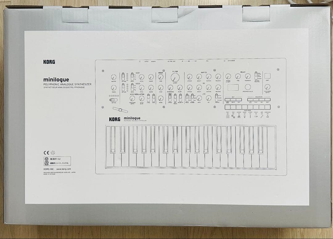 【美品】KORG minilogue アナログシンセサイザー