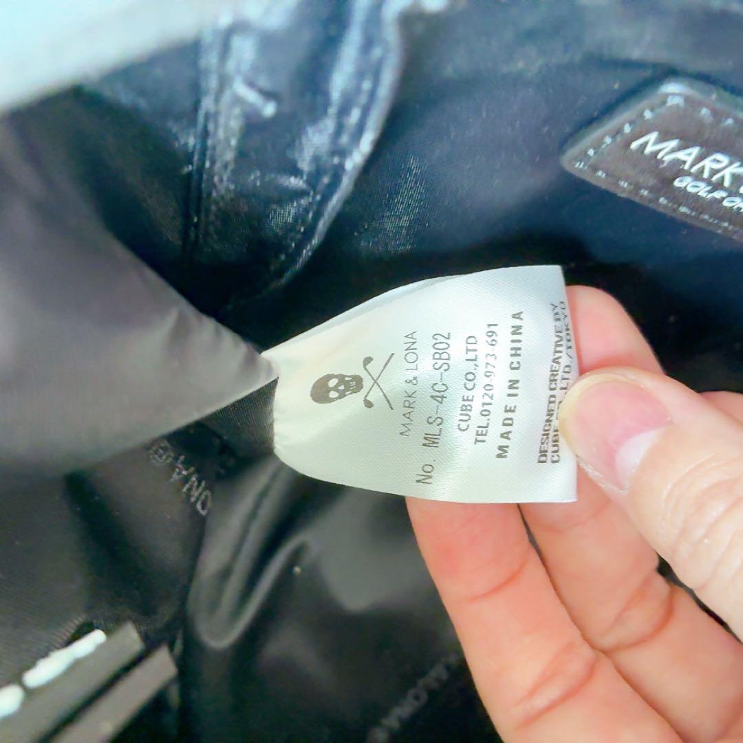 マークアンドロナ MILO Cart Bag カートバッグ スカル グレー