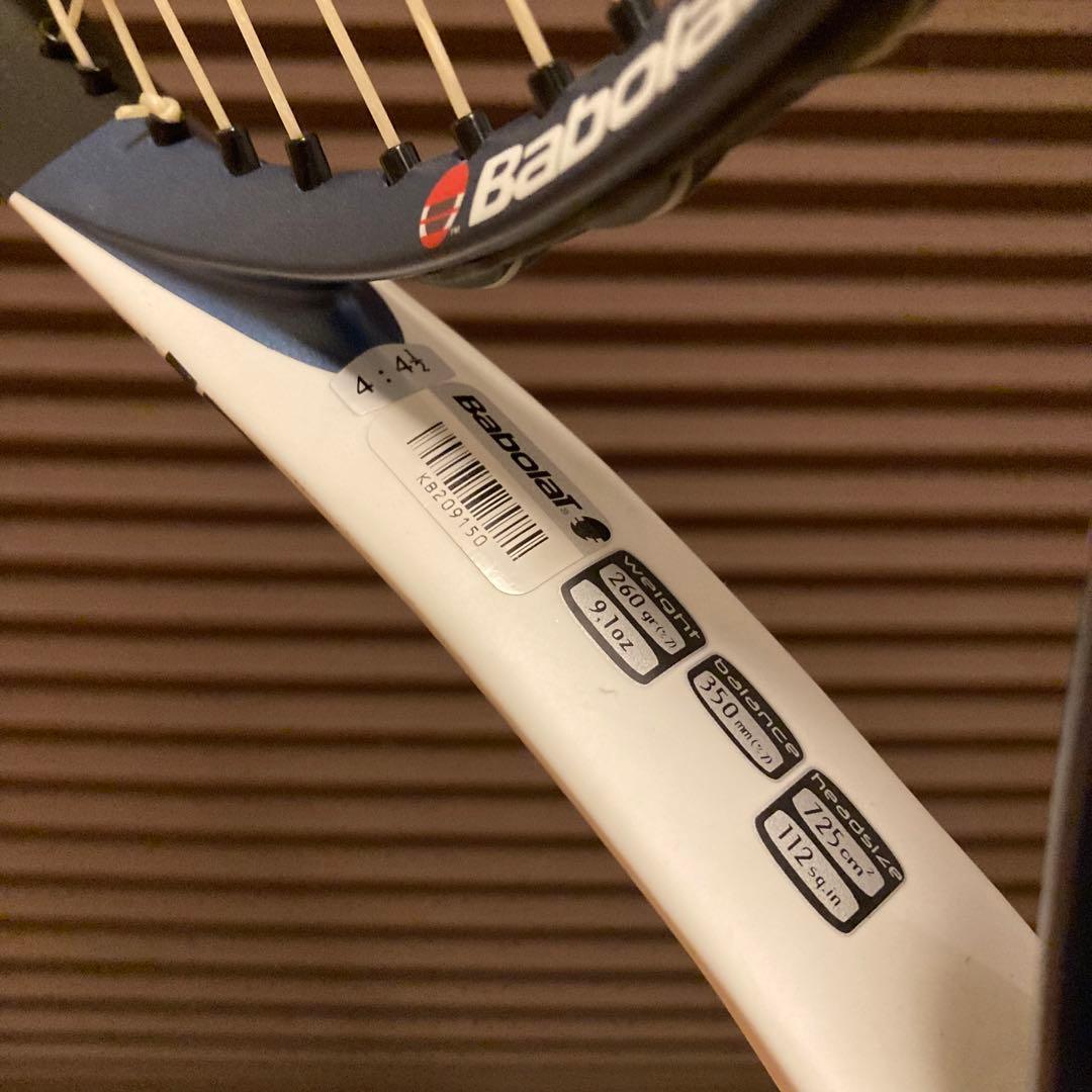 BabolaT aero112 バボラ アエロ112 硬式テニスラケット G4