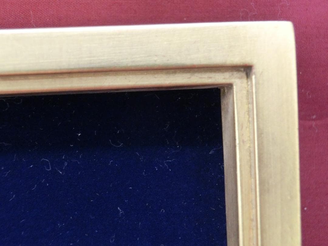 【マイセン】陶板画・卓上の果実花文