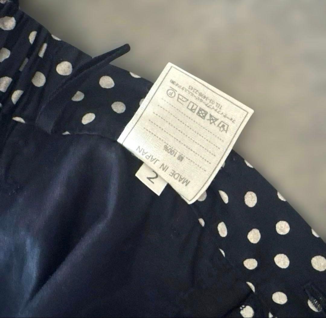 定価39600円 45R コットンサテンドットPANTS 2-M