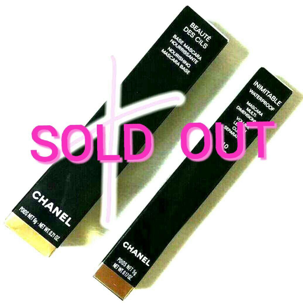 CHANELのマスカラとマスカラ下地♪