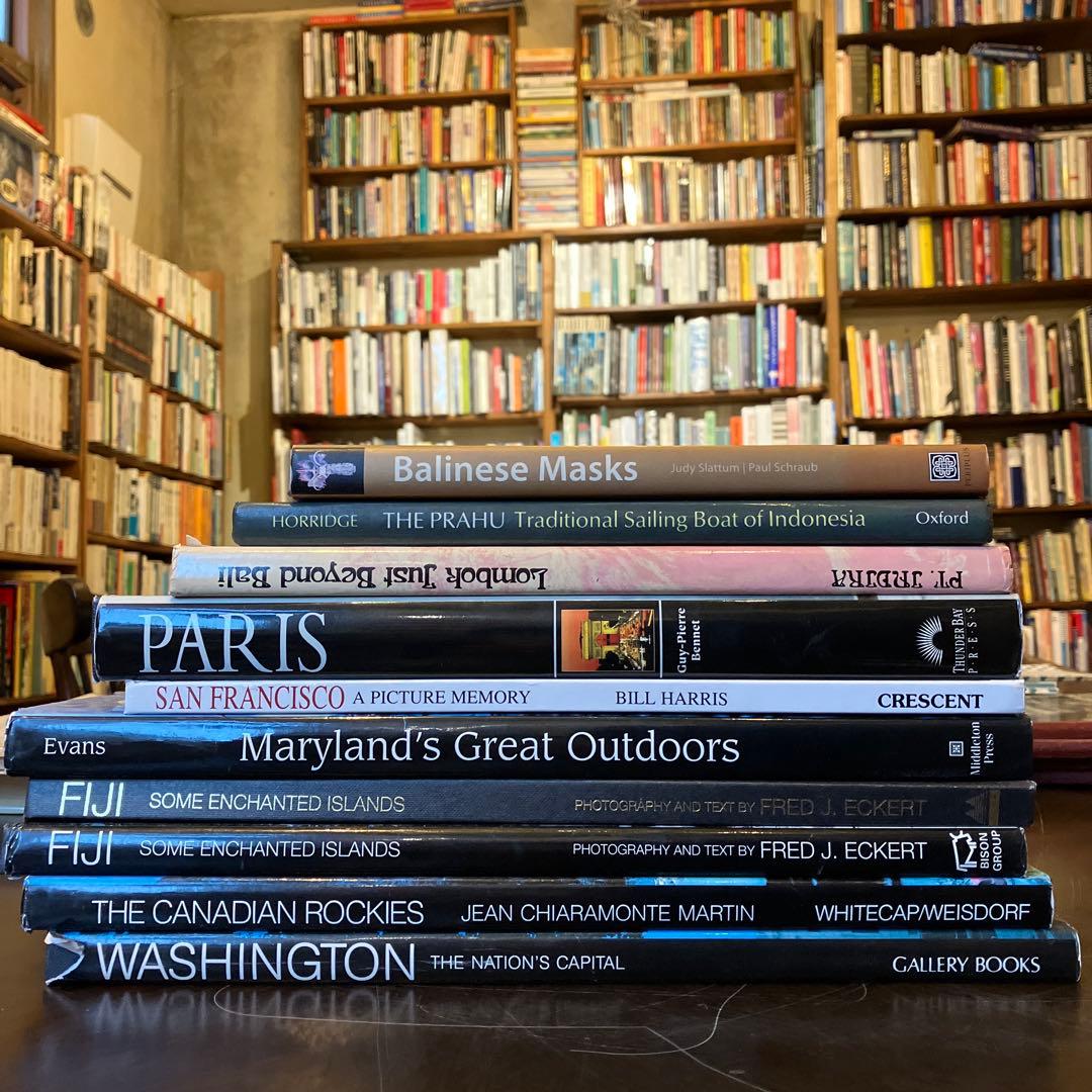 洋書　ディスプレイ用　10冊セット　まとめ売り　世界の都市、自然公園など