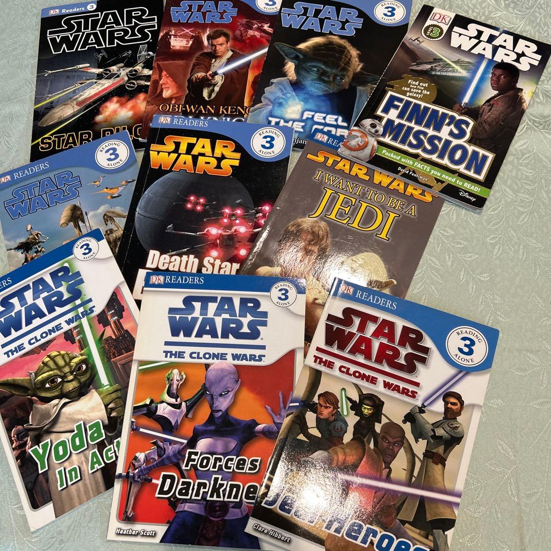 洋書　多読　Star Wars DK Readers 3 10冊セット