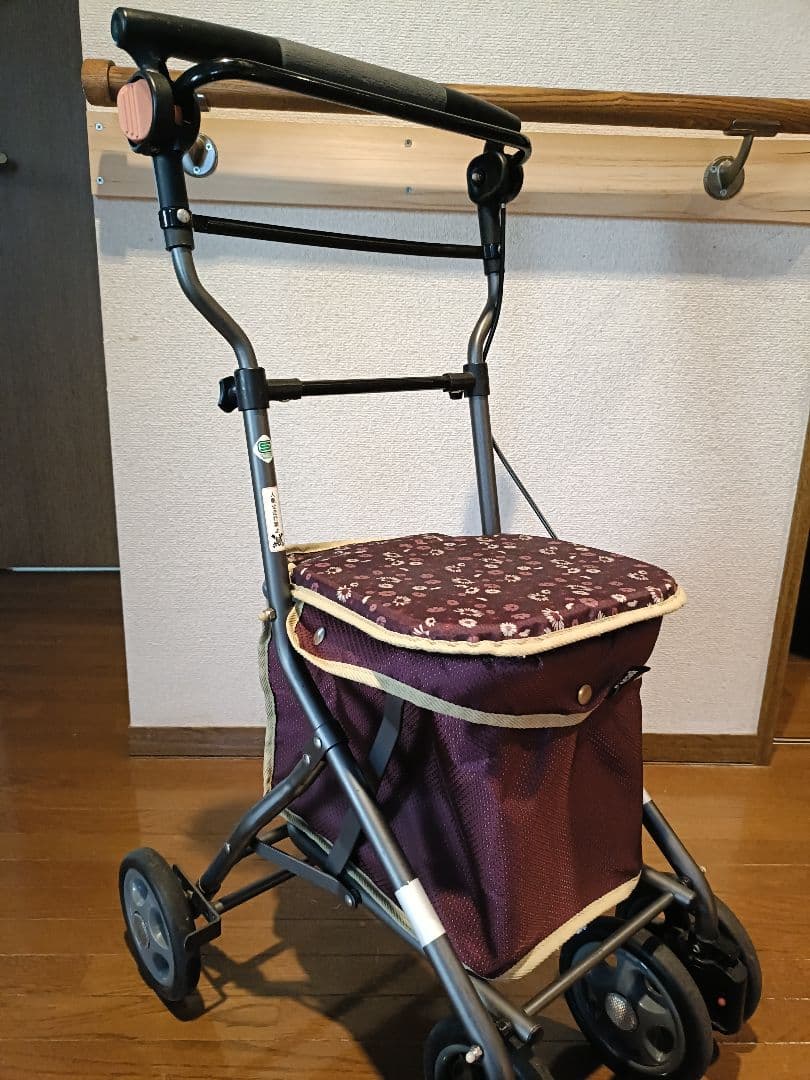 幸和製作所 シルバーカー テイコブ パープルフラワー