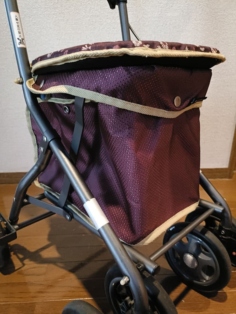 幸和製作所 シルバーカー テイコブ パープルフラワー