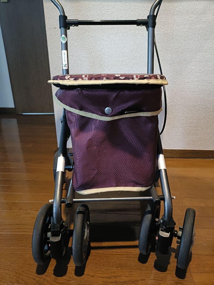 幸和製作所 シルバーカー テイコブ パープルフラワー