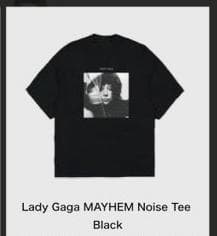 【Mサイズ】レディー・ガガ POP-UP Tシャツ Noise