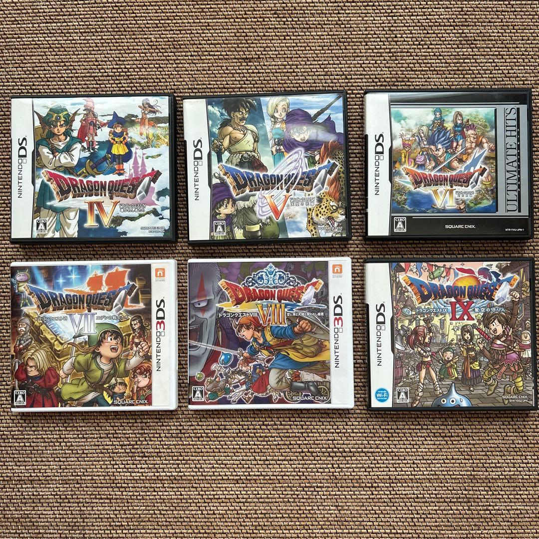 ドラゴンクエスト IV・V・Ⅵ・Ⅶ・VIII・IX セット