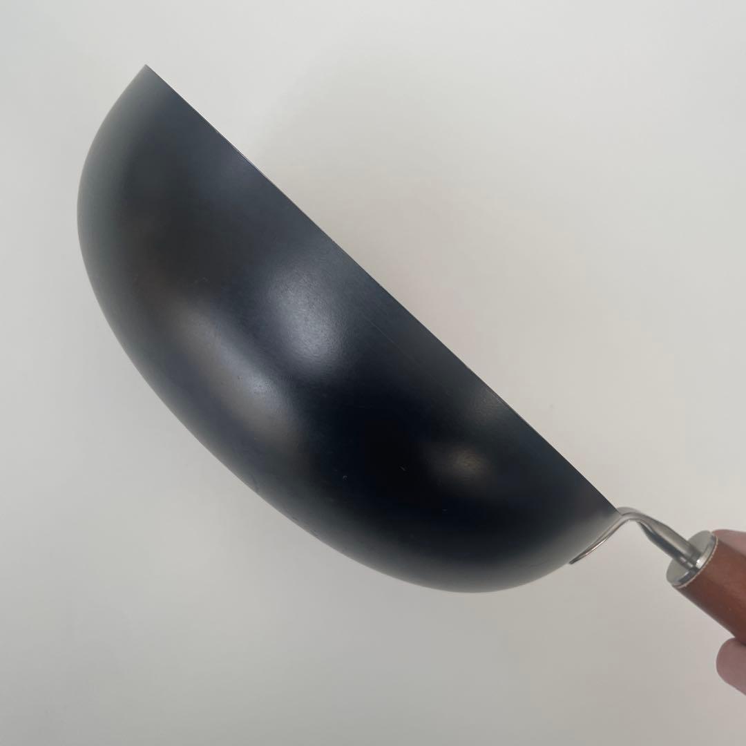 クーベル　ステンレス製　深型フライパン　　　　　ブラック　27cm