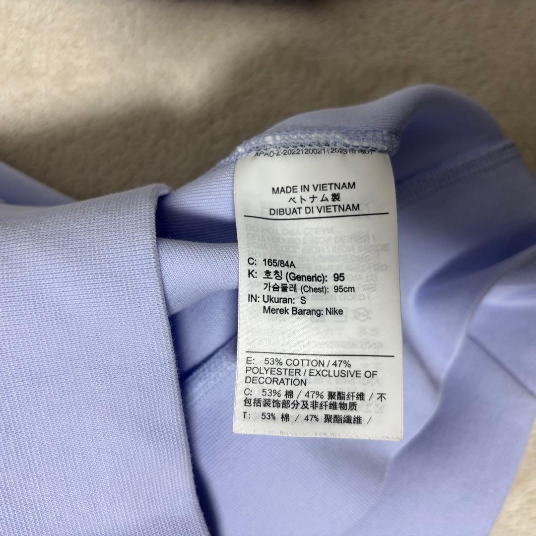 ナイキ ノクタ テック フリース クルーネック ラベンダー Sサイズ