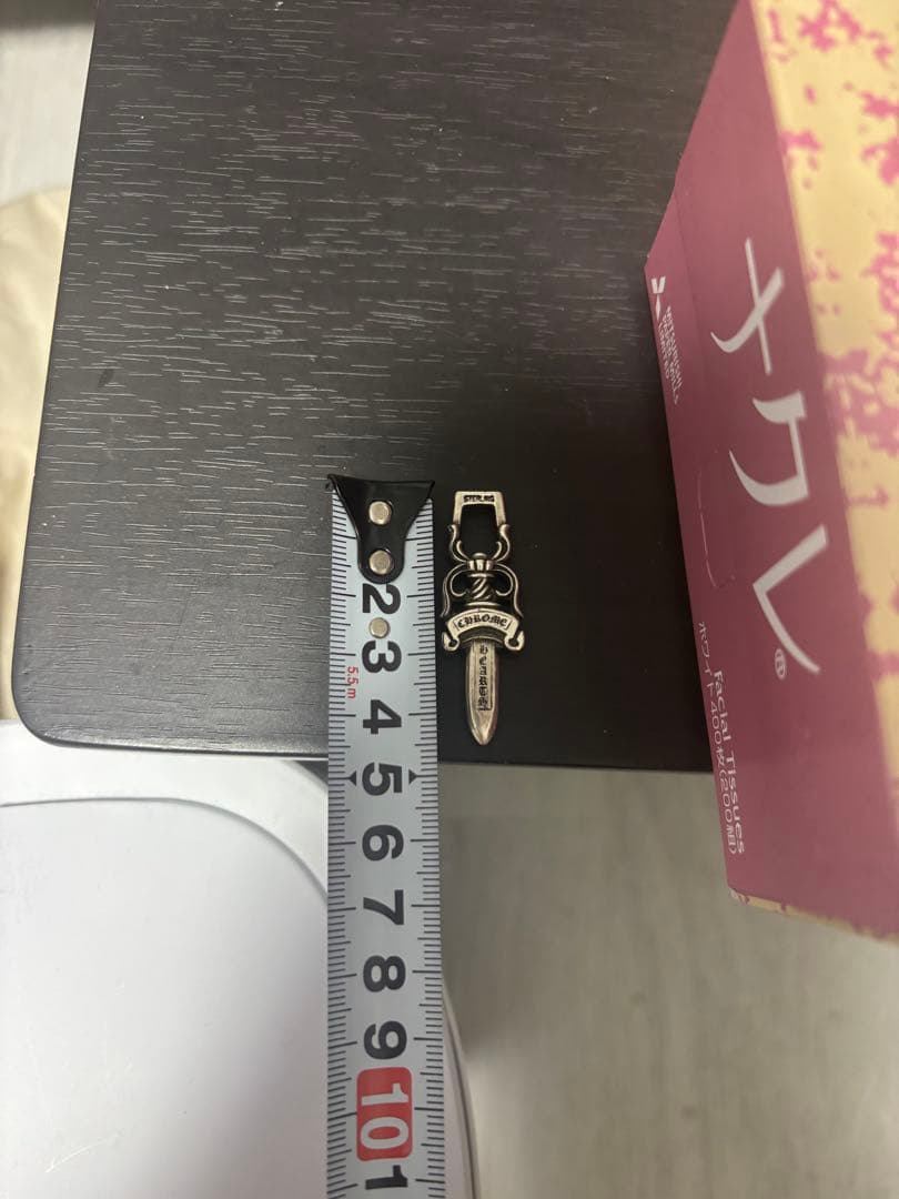 T*）様 クロムハーツ タガーチャーム ネックレス トップ