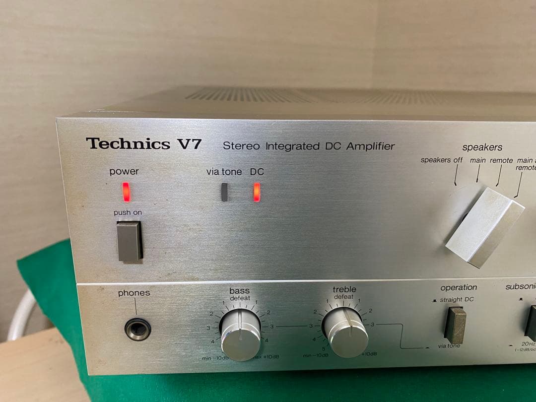 Technics SU- V7 ステレオ プリメインアンプ