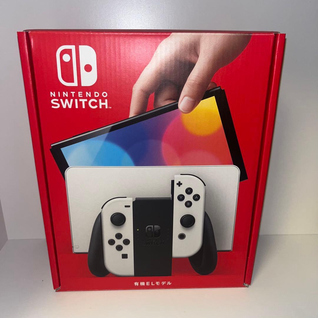【完品】Nintendo Switch 本体 有機EL・ジョイコン付き　SD付き
