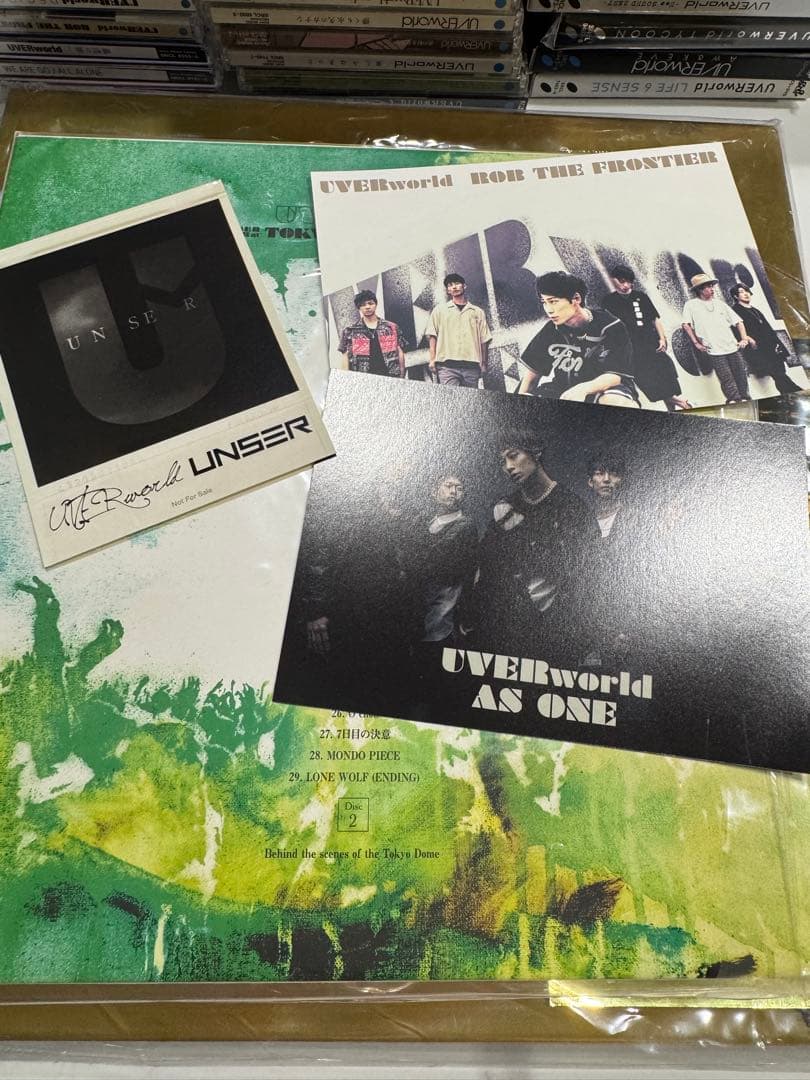 UVERworld ＣＤ シングル アルバム 初回生産限定盤 ポスター