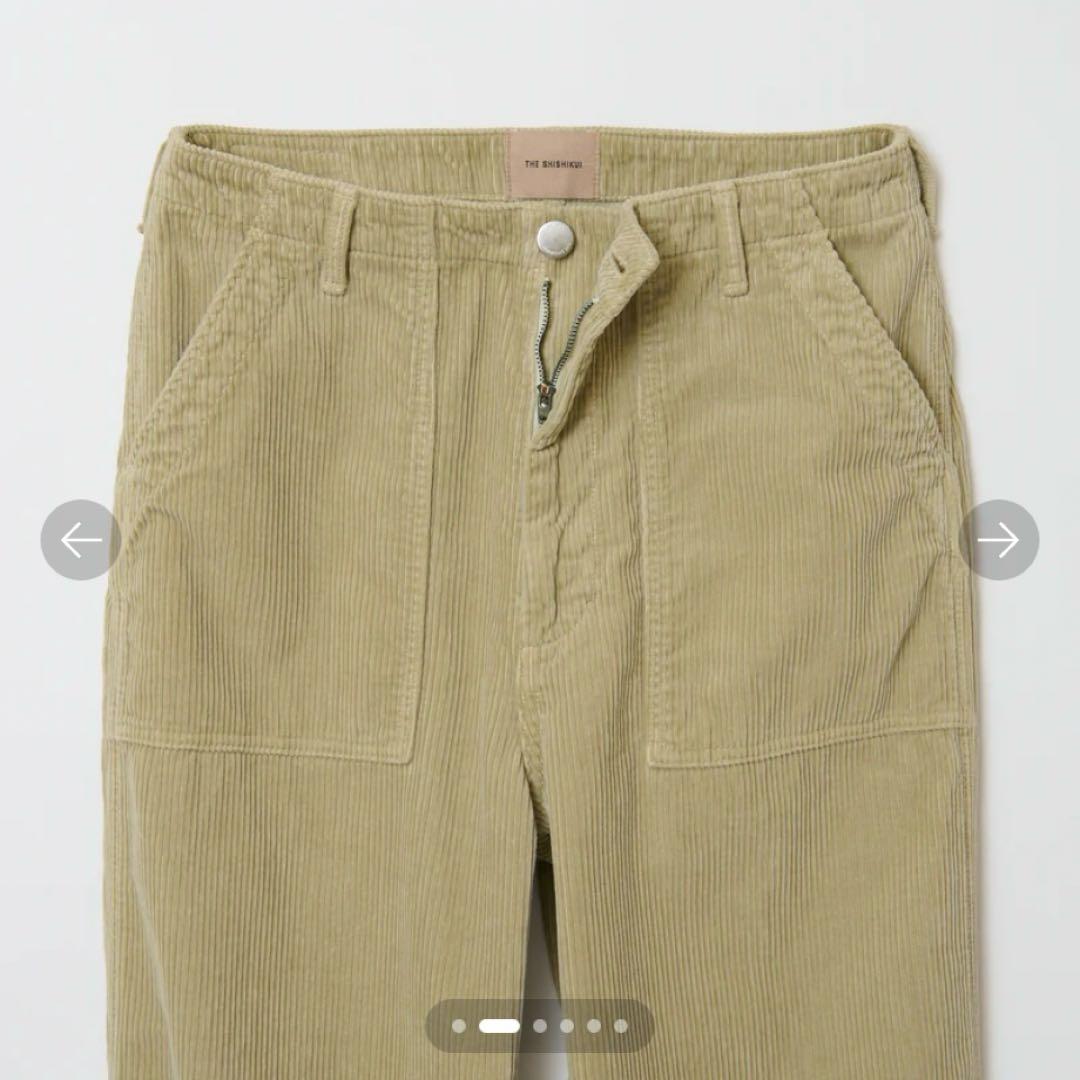 パンツ THE SHISHIKUI CORDUROY BAKER / BEIGE 34