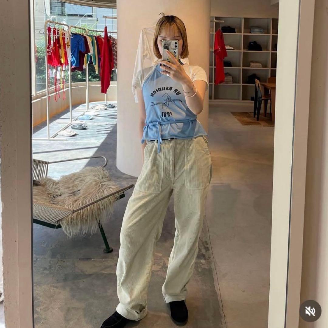 パンツ THE SHISHIKUI CORDUROY BAKER / BEIGE 34