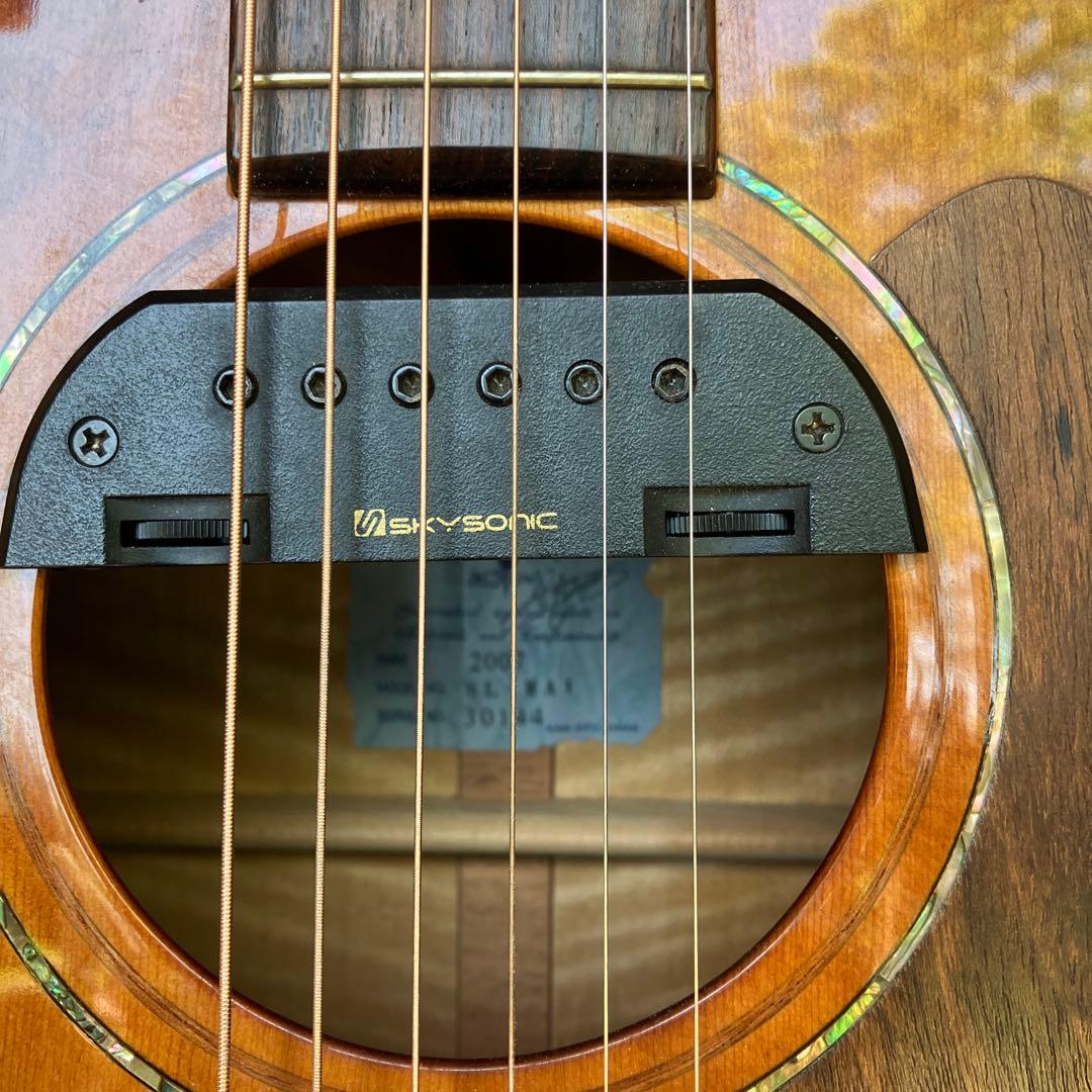 K.Yairi SL-MA1 スカイソニックピックアップ付き