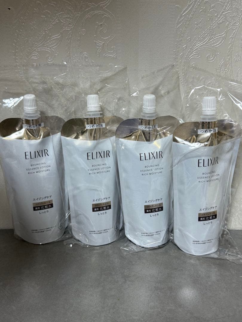 ELIXIR エリクシール リフトモイスト ローション しっとりタイプ 4袋