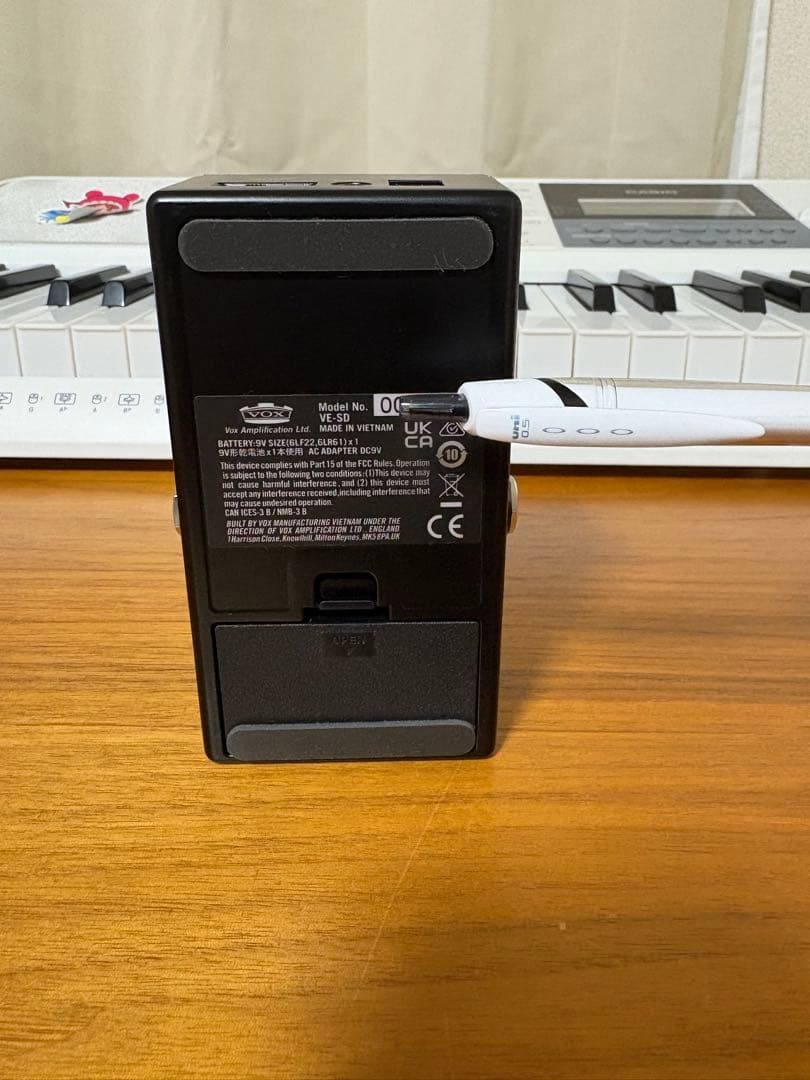 【美品】VOX SILK DRIVE ギターエフェクター